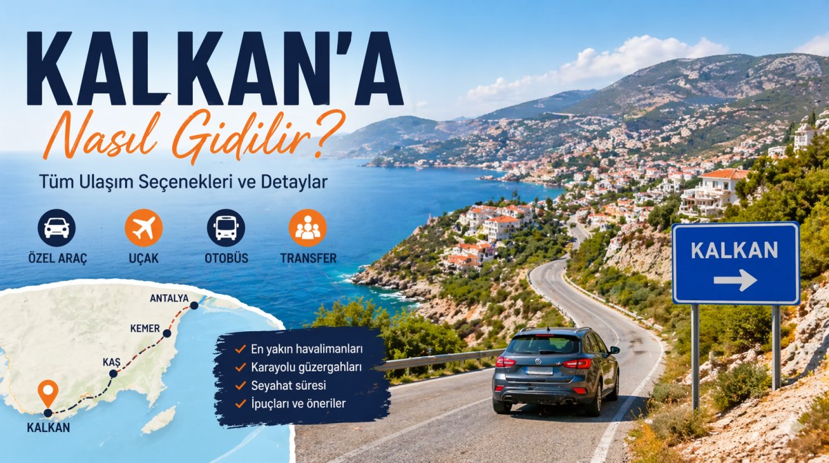 Kalkan'a Nasıl Gdilir? Detaylı Ulaşım Rehberi - Kaputaş Plajı Kaş Kalkan