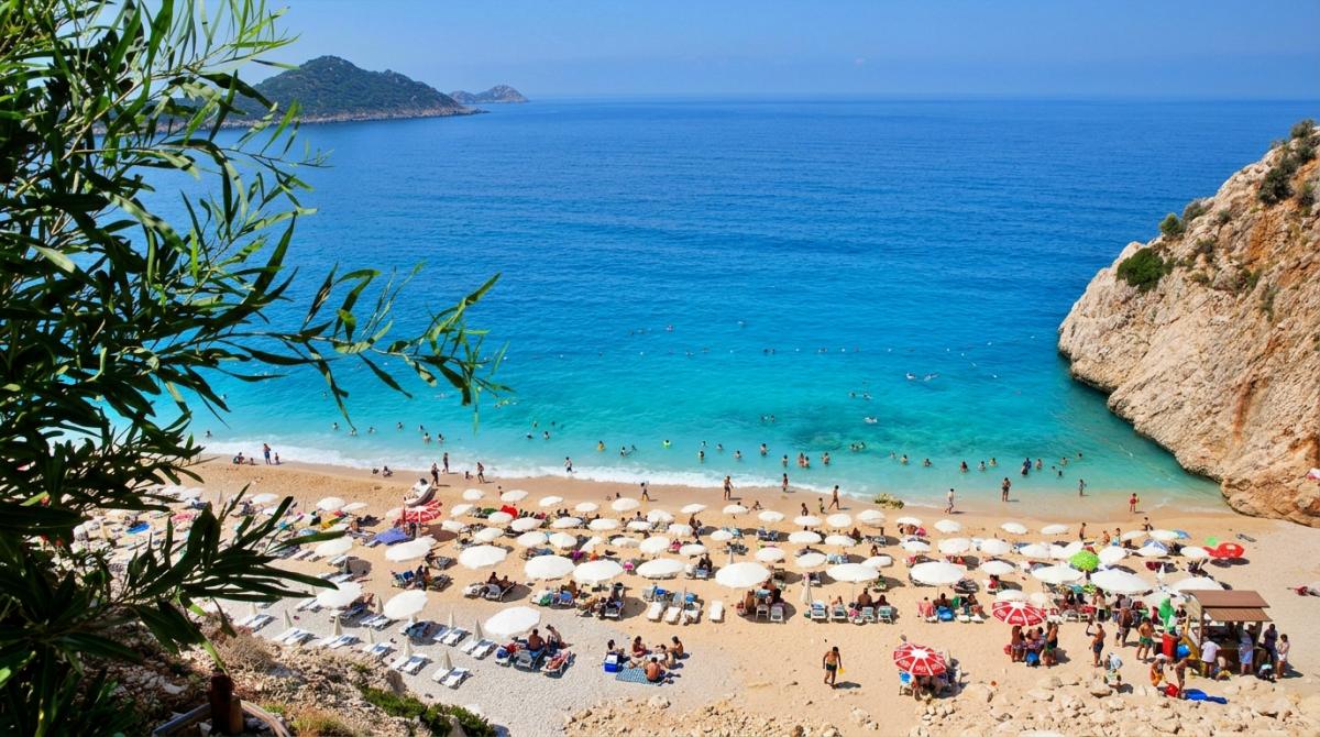 Kaputaş Plajı Ücretli mi? Güncel Bilgiler - Kaputaş Plajı Kaş Kalkan