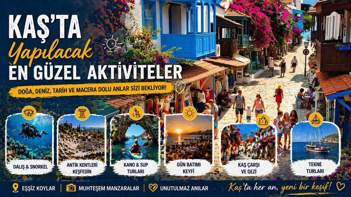 Kaş'ta Yapılacak En Güzel Aktiviteler - Kaputaş Plajı Kaş Kalkan